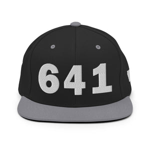 641 Area Code Snapback Hat