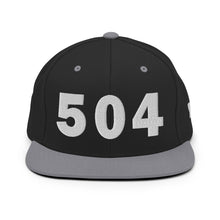 Load image into Gallery viewer, 504 Area Code Snapback Hat