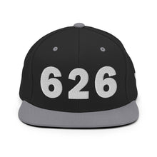 Load image into Gallery viewer, 626 Area Code Snapback Hat