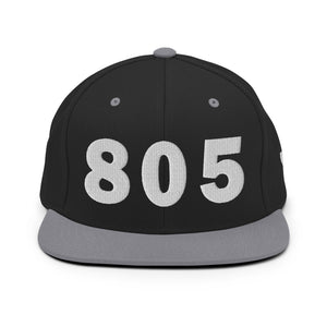 805 Area Code Snapback Hat