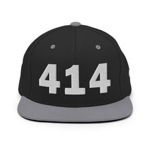 Load image into Gallery viewer, 414 Area Code Snapback Hat