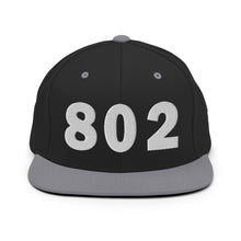 Load image into Gallery viewer, 802 Area Code Snapback Hat