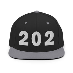 202 Area Code Snapback Hat