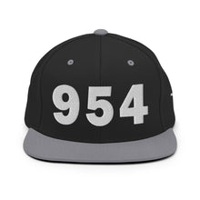 Load image into Gallery viewer, 954 Area Code Snapback Hat