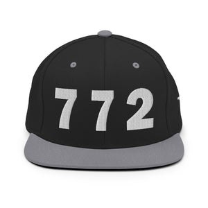 772 Area Code Snapback Hat