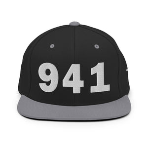 941 Area Code Snapback Hat