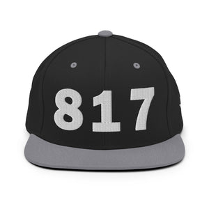 817 Area Code Snapback Hat