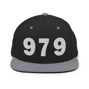 979 Area Code Snapback Hat