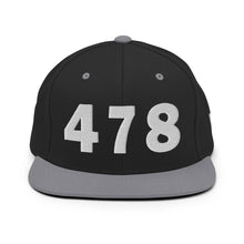 Load image into Gallery viewer, 478 Area Code Snapback Hat