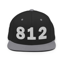 Load image into Gallery viewer, 812 Area Code Snapback Hat