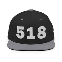 Load image into Gallery viewer, 518 Area Code Snapback Hat