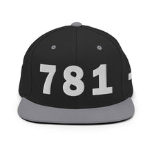 Load image into Gallery viewer, 781 Area Code Snapback Hat