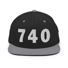 Load image into Gallery viewer, 740 Area Code Snapback Hat