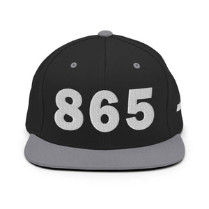 865 Area Code Snapback Hat