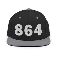 Load image into Gallery viewer, 864 Area Code Snapback Hat