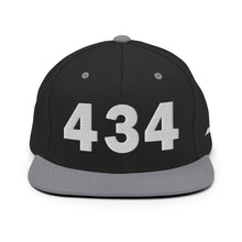 Load image into Gallery viewer, 434 Area Code Snapback Hat
