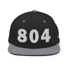 Load image into Gallery viewer, 804 Area Code Snapback Hat