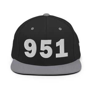 951 Area Code Snapback Hat