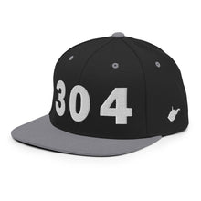 Load image into Gallery viewer, 304 Area Code Snapback Hat