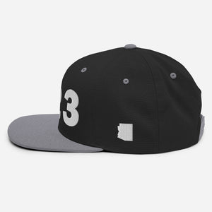 623 Area Code Snapback Hat