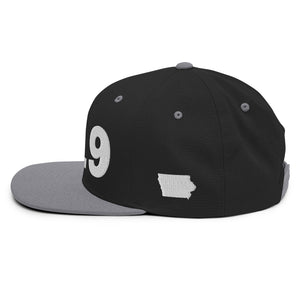 319 Area Code Snapback Hat