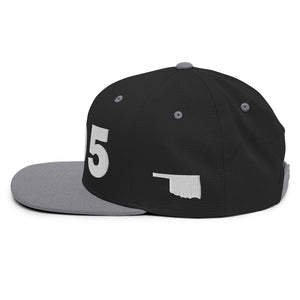 405 Area Code Snapback Hat