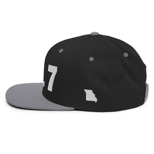 417 Area Code Snapback Hat