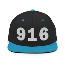 Load image into Gallery viewer, 916 Area Code Snapback Hat