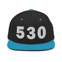 Load image into Gallery viewer, 530 Area Code Snapback Hat