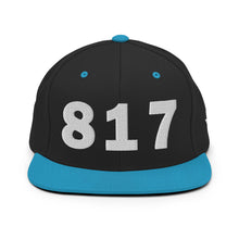 Load image into Gallery viewer, 817 Area Code Snapback Hat