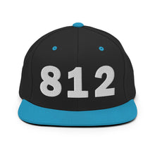 Load image into Gallery viewer, 812 Area Code Snapback Hat