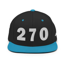 Load image into Gallery viewer, 270 Area Code Snapback Hat