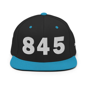 845 Area Code Snapback Hat