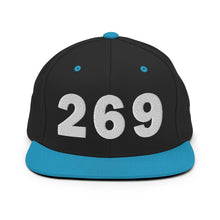 Load image into Gallery viewer, 269 Area Code Snapback Hat