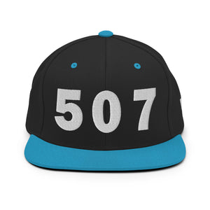 507 Area Code Snapback Hat