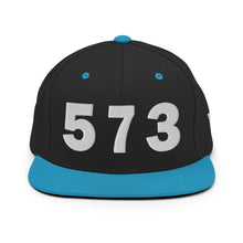 Load image into Gallery viewer, 573 Area Code Snapback Hat