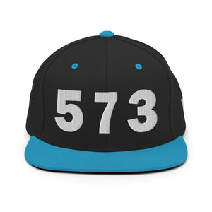 573 Area Code Snapback Hat