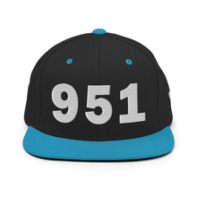 Load image into Gallery viewer, 951 Area Code Snapback Hat