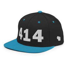 Load image into Gallery viewer, 414 Area Code Snapback Hat