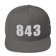 Load image into Gallery viewer, 843 Area Code Snapback Hat