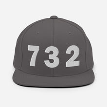 Load image into Gallery viewer, 732 Area Code Snapback Hat