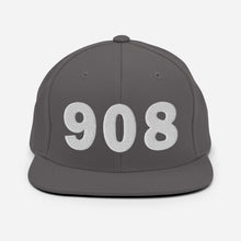 Load image into Gallery viewer, 908 Area Code Snapback Hat