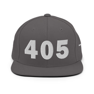 405 Area Code Snapback Hat