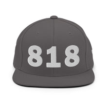 Load image into Gallery viewer, 818 Area Code Snapback Hat