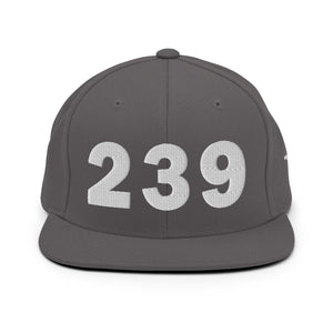 239 Area Code Snapback Hat