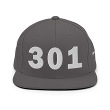 Load image into Gallery viewer, 301 Area Code Snapback Hat