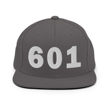 Load image into Gallery viewer, 601 Area Code Snapback Hat