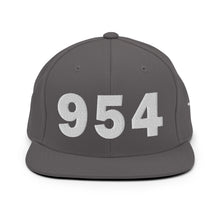 Load image into Gallery viewer, 954 Area Code Snapback Hat