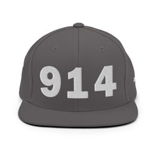 Load image into Gallery viewer, 914 Area Code Snapback Hat