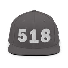 Load image into Gallery viewer, 518 Area Code Snapback Hat